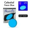 Mehron Paradise Neon UV Blue Face Paint - Celestial (7g) -Face Painting Supplies Store 0025096 mehron paradise neon uv blue face paint celestial 7g