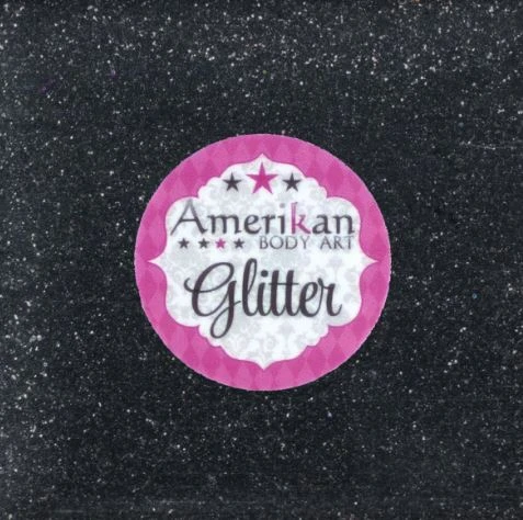 ABA Chunky Dry Glitter Blend - Jet Black - 1oz Bag (Loose Glitter) 3 ABA Chunky Dry Glitter Blend - Jet Black - 1oz Bag (Loose Glitter)