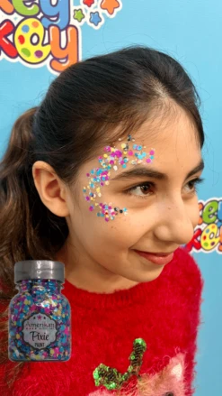 Pixie Paint Glitter Gel - Happy UV - 4oz (125ml) -Face Painting Supplies Store 0025476 pixie paint glitter gel happy uv 4oz 125ml