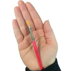 Leanne's Rainbow Filbert Face Paint Brush 1/4 Inch 6 Leanne's Rainbow Filbert Face Paint Brush 1/4 Inch -Face Painting Supplies Store 0025726 leannes rainbow filbert face paint brush 14 inch
