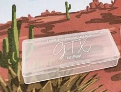 GTX Hinged One Stroke Box - EMPTY CONTAINER - 0.94" X 2.13"