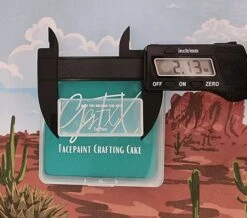 GTX Hinged One Stroke Box - EMPTY CONTAINER - 0.94" X 2.13" -Face Painting Supplies Store 0026493 gtx hinged one stroke box empty container 094 x 213