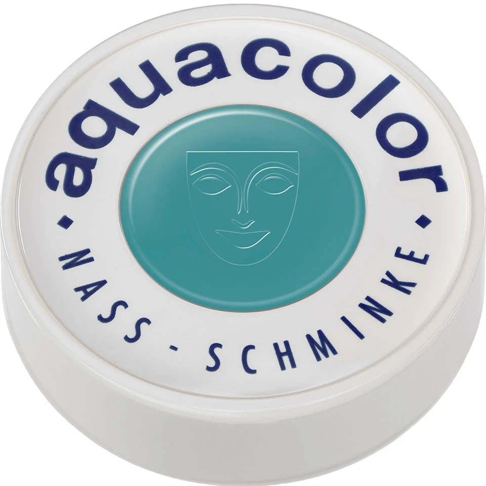 Kryolan Aquacolor Face Paint - Teal TK2 (30 Ml) 4 Kryolan Aquacolor Face Paint - Teal TK2 (30 Ml) - Image 2