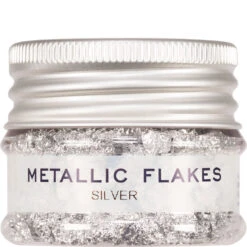 Kryolan Metallic Flakes - Silver (1g)