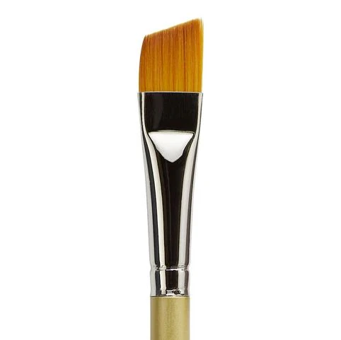 King Art Original Gold 9400 Premium Golden Taklon Angular Shader Brush - 1/2'' 4 King Art Original Gold 9400 Premium Golden Taklon Angular Shader Brush - 1/2'' - Image 2