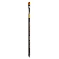 King Art Original Gold 9400 Premium Golden Taklon Angular Shader Brush - 1/4''
